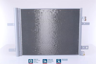 Condenser, air conditioning NISSENS 940480