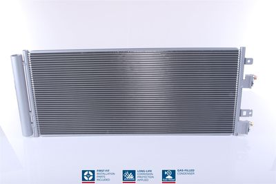 Condenser, air conditioning NISSENS 940568