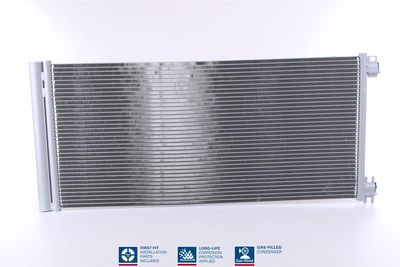 Condenser, air conditioning NISSENS 940596
