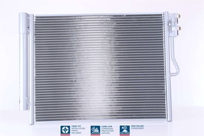 Condenser, air conditioning NISSENS 940677