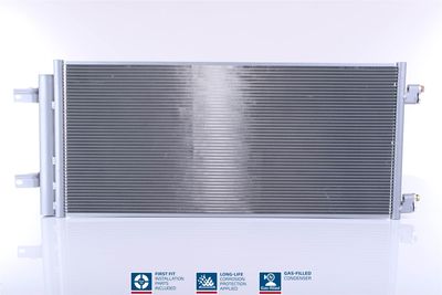 Condenser, air conditioning NISSENS 940734