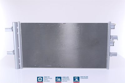 Condenser, air conditioning NISSENS 940741