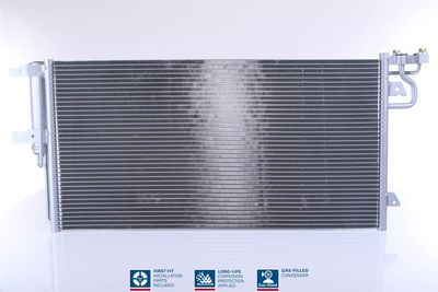 Condenser, air conditioning NISSENS 940764