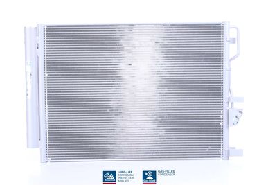 Condenser, air conditioning NISSENS 940771