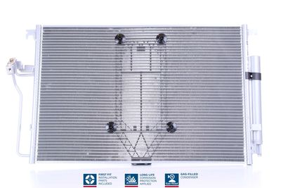 Condenser, air conditioning NISSENS 940826