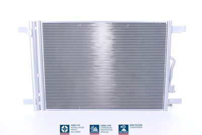 Condenser, air conditioning NISSENS 940834