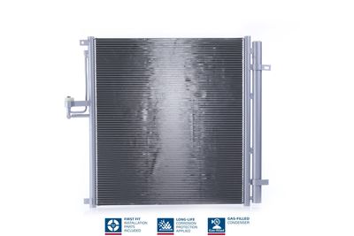 Condenser, air conditioning NISSENS 940977