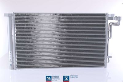 Condenser, air conditioning NISSENS 941055