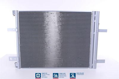 Condenser, air conditioning NISSENS 941090