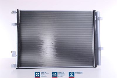Condenser, air conditioning NISSENS 941162
