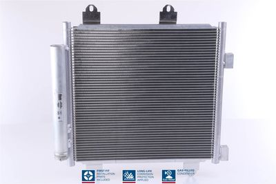 Condenser, air conditioning NISSENS 941176