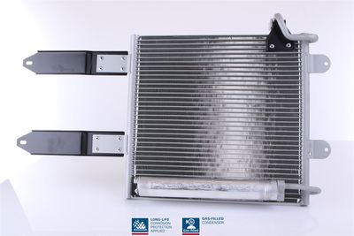 Condenser, air conditioning NISSENS 94443