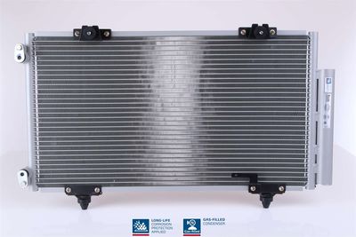 Condenser, air conditioning NISSENS 94540