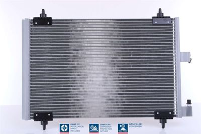 Condenser, air conditioning NISSENS 94542