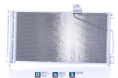 Condenser, air conditioning NISSENS 94544