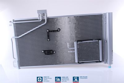 Condenser, air conditioning NISSENS 94545