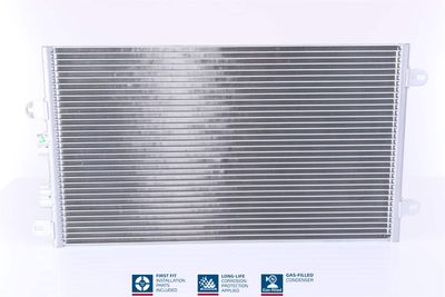 Condenser, air conditioning NISSENS 94552