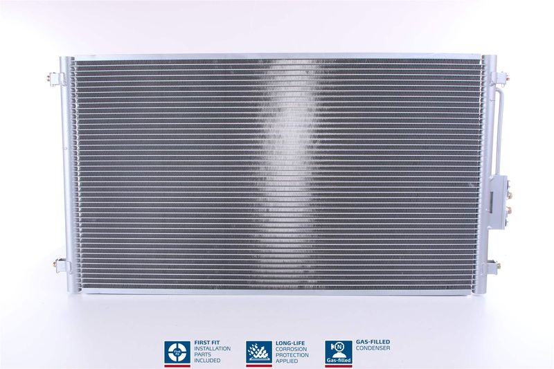 NISSENS 94557 Condenser, air conditioning