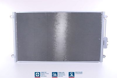 Condenser, air conditioning NISSENS 94557