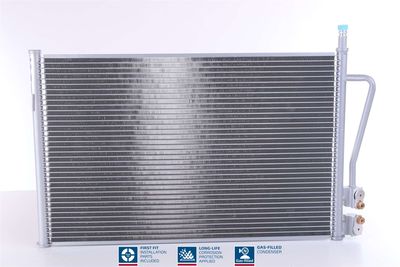 Condenser, air conditioning NISSENS 94587