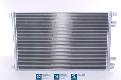 Condenser, air conditioning NISSENS 94626