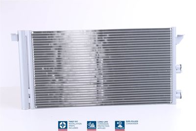 Condenser, air conditioning NISSENS 94670