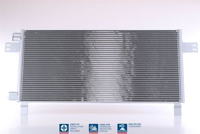 Condenser, air conditioning NISSENS 94681
