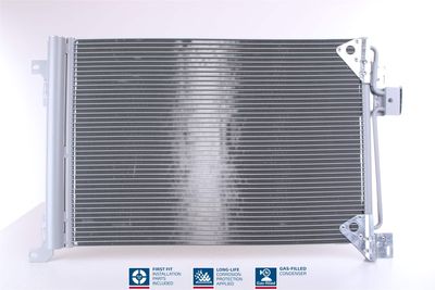 Condenser, air conditioning NISSENS 94713