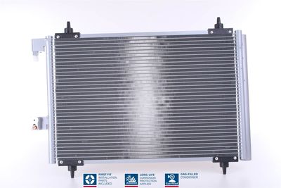 Condenser, air conditioning NISSENS 94723