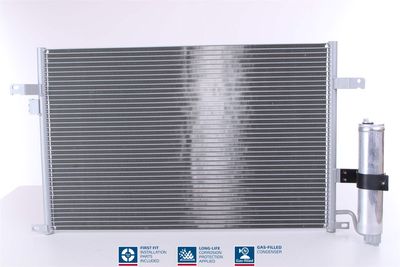 Condenser, air conditioning NISSENS 94725