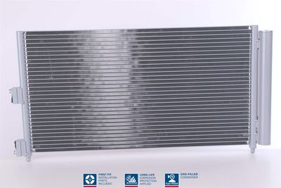 Condenser, air conditioning NISSENS 94727