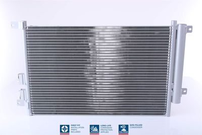 Condenser, air conditioning NISSENS 94744