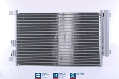 Condenser, air conditioning NISSENS 94746