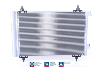 Condenser, air conditioning NISSENS 94758