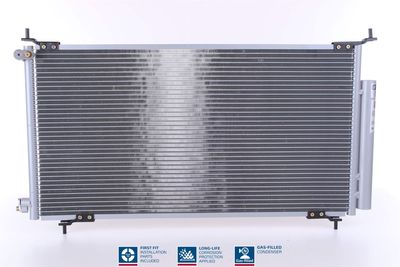 Condenser, air conditioning NISSENS 94772