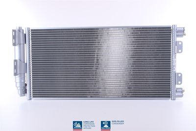 Condenser, air conditioning NISSENS 94781