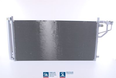 Condenser, air conditioning NISSENS 94804