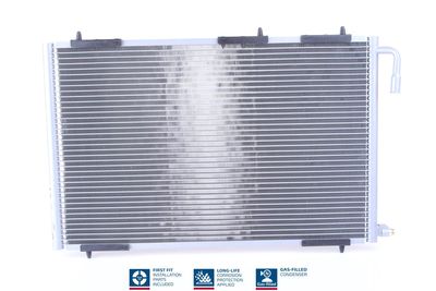 Condenser, air conditioning NISSENS 94855