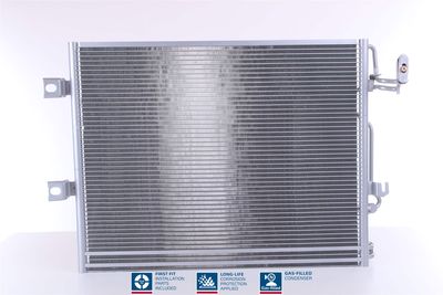 Condenser, air conditioning NISSENS 94858