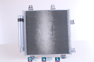 Condenser, air conditioning NISSENS 94891
