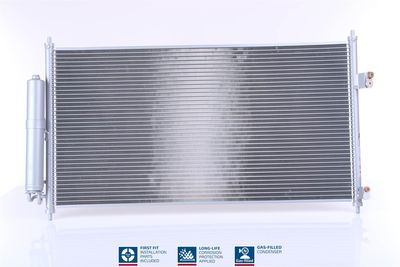 Condenser, air conditioning NISSENS 94893