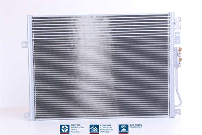 Condenser, air conditioning NISSENS 94931