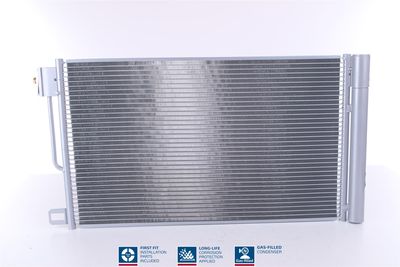Condenser, air conditioning NISSENS 94973