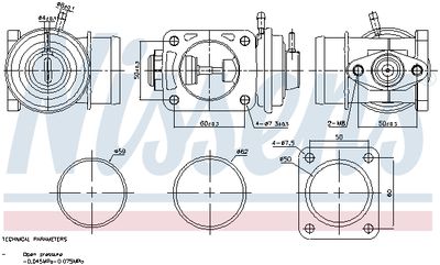 EGR Valve NISSENS 98469