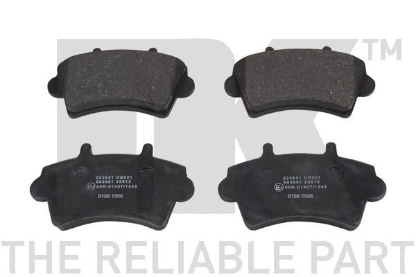 NK 223631 Brake Pad Set, disc brake