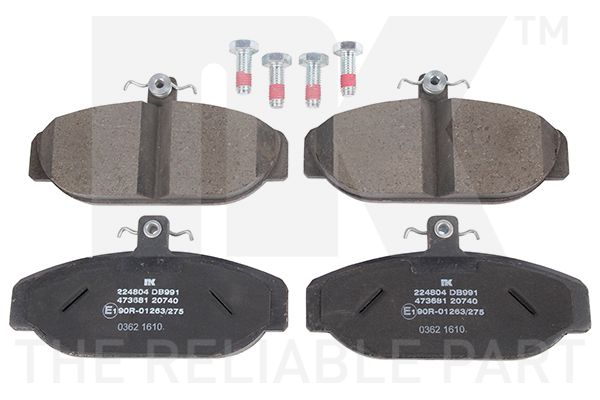 NK 224804 Brake Pad Set, disc brake