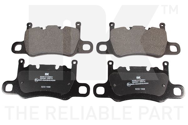 NK 225619 Brake Pad Set, disc brake