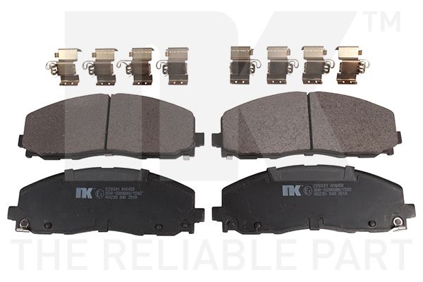 NK 229331 Brake Pad Set, disc brake