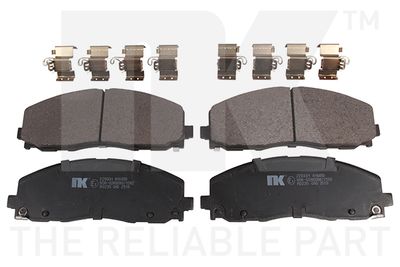 Brake Pad Set, disc brake NK 229331