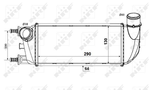 NRF 30773 Charge Air Cooler